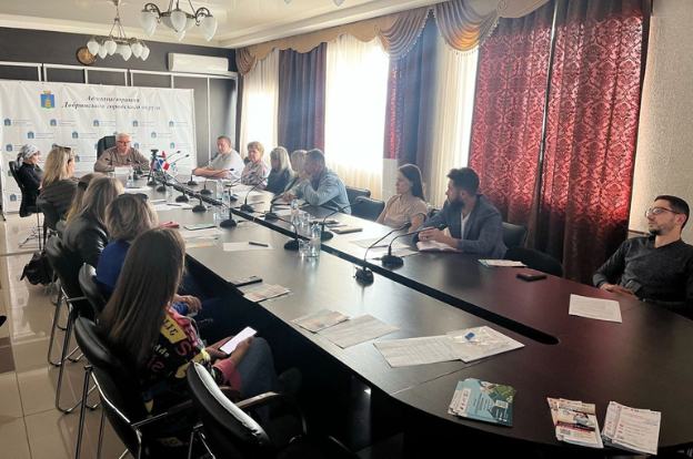В Добрянке прошла рабочая встреча для предпринимателей и самозанятых граждан